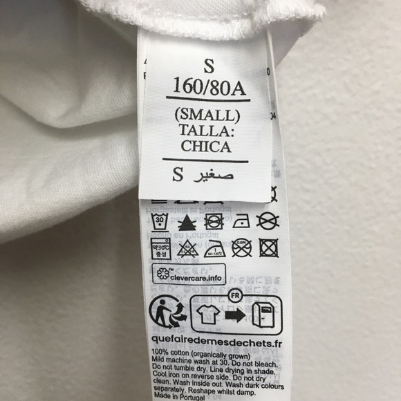 All Saints Muscle Crop T-Shirt Small White 100% Cotton Lightweight Casual - Picture 6 of 9